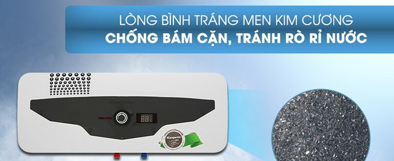 Bình nóng lạnh KangarooBền bỉ cùng thời gian