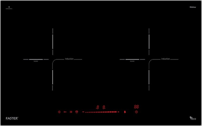 Bếp từ âm 2 vùng nấu Faster FS 728I tính năng an toàn, tiết kiệm năng lượng