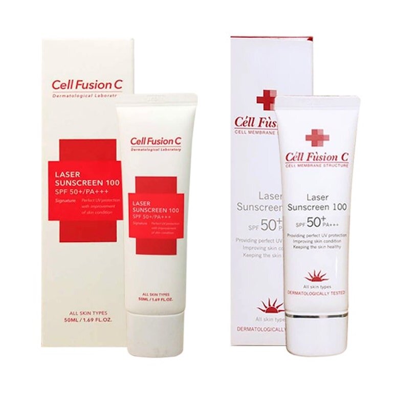 Kem chống nắng vật lý Cell Fusion C Laser Sunscreen 100 SPF50+