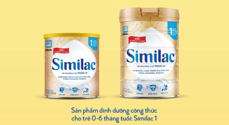 Giá sữa Similac 5G số 1 chỉ tương đương các dòng sữa bột Similac khác