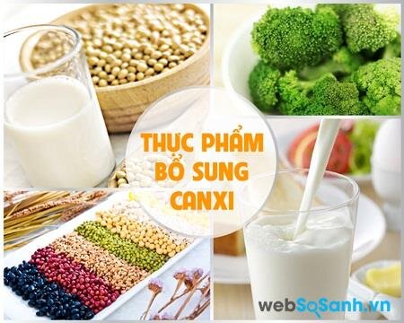 Nguồn thực phẩm giàu canxi