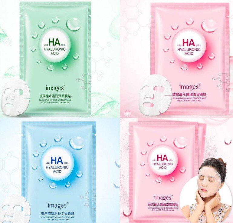 Mặt nạ Hyaluronic Acid Facial Mask
