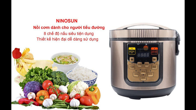 Nồi cơm điện tách đường Ninosun