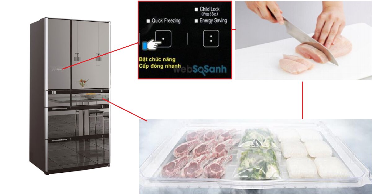 5 bí mật thú vị có thể bạn chưa biết về chế độ cấp đông nhanh trên tủ lạnh Hitachi