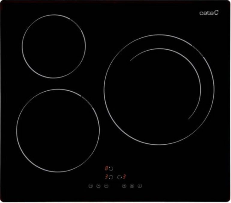 Bếp từ âm 3 vùng nấu Cata IB 6203 BK