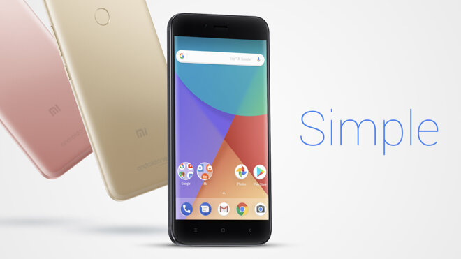 Ra mắt chiếc điện thoại XiaoMi A1 dòng sản phẩm Android One