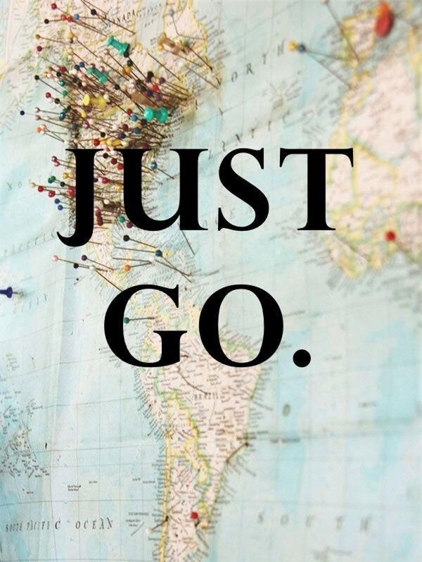 When i am older and out of college I am just going to pack a bag go to the airport and pick a random destination and just go.