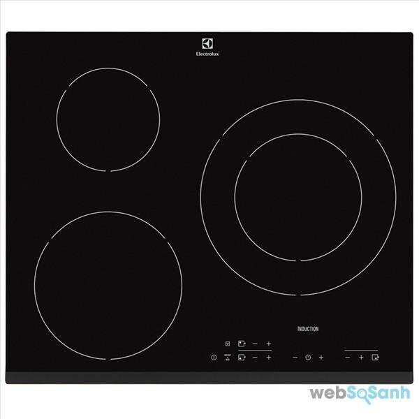 bếp từ hồng ngoại 3 vùng nấu Electrolux