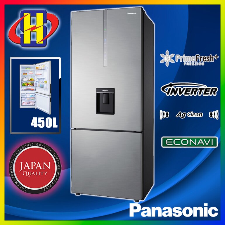 Tủ lạnh Panasonic Inverter 450L 2 cửa