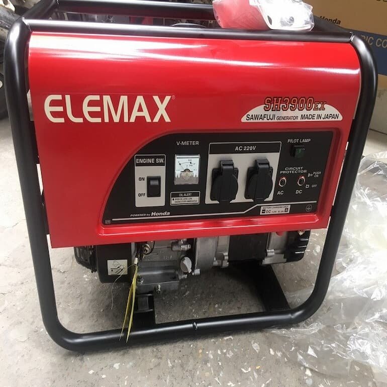 công suất hoạt động máy phát điện Elemax model SH3900EX 