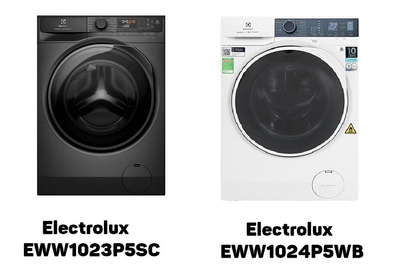 So sánh máy giặt sấy Electrolux EWW1023P5SC và Electrolux EWW1024P5WB