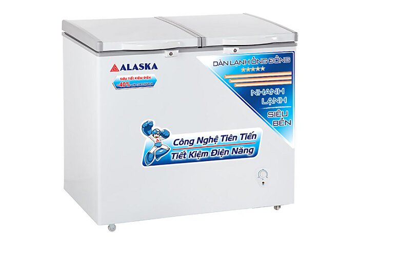 Tủ đông Alaska Bcd-3568c dung tích 208 lít 