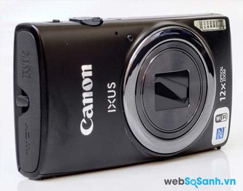 Máy ảnh du lịch Canon IXUS 265 HS có thiết kế nhỏ gọn và thời trang