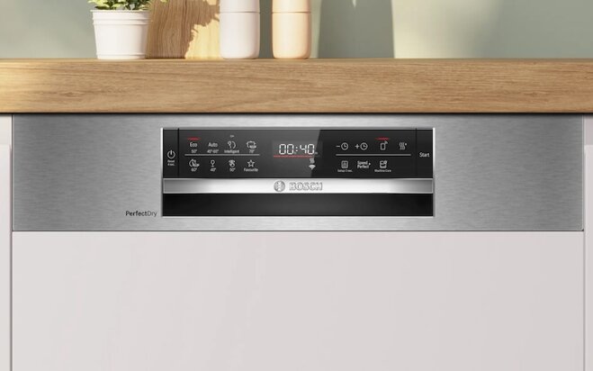 Máy rửa bát Bosch SMI6ZCS16E Serie 6 công nghệ hiện đại, thiết kế thông minh