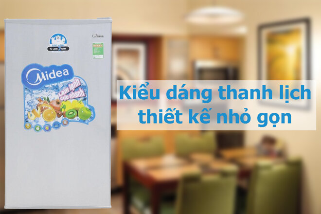 Tủ lạnh Midea HS-122SN 93 lít