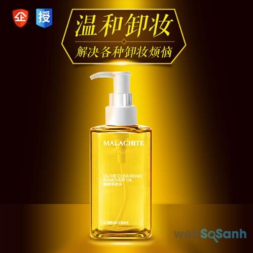 Dầu tẩy trang Malachite olive cleansing remove oil 150ml