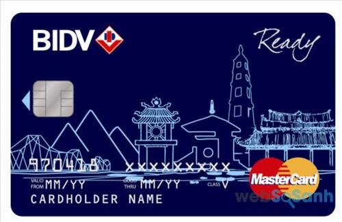 Thẻ Visa Debit Ngân hàng BIDV - tốt nhất