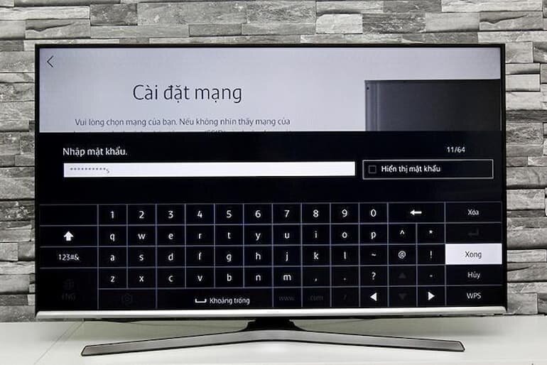 Tivi Samsung lỗi kết nối mạng do lỗi từ người dùng