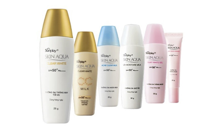 Có nê mua kem chống nắng Sunplay Skin Aqua Clear White SPF 50+ không ?