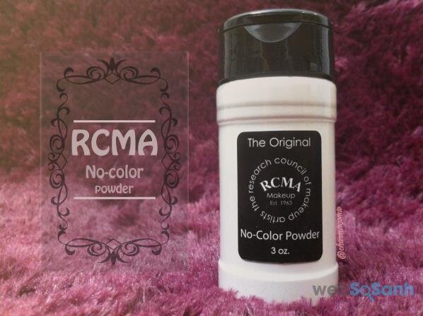 Phấn phủ dạng bột kiềm dầu RCMA No Color Powder