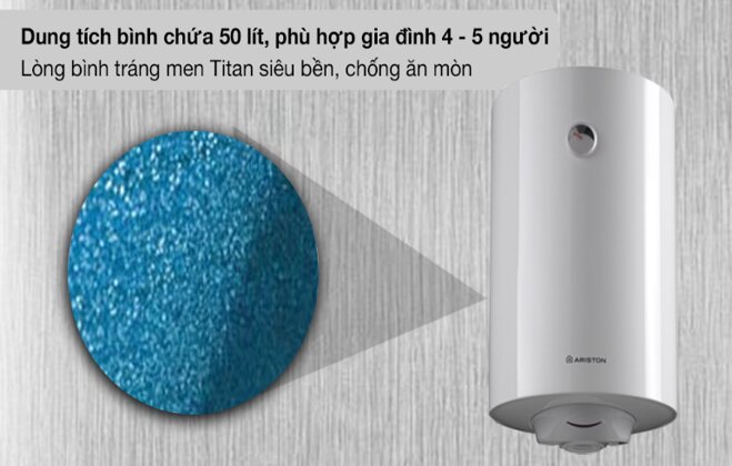 Bình nóng lạnh ARISTON PRO R 50-V