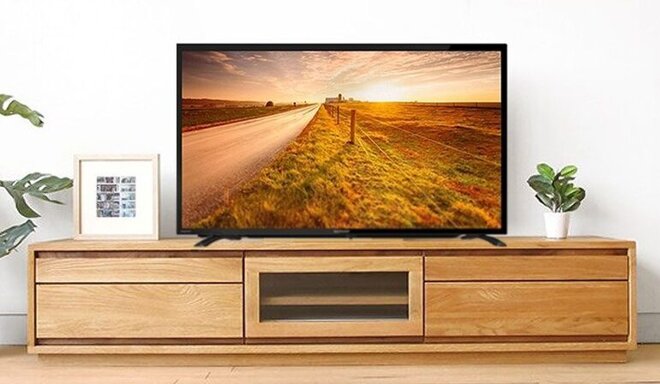 Tivi LED LC-32LE280X có thiết kế 32 inch nhỏ gọn và tinh tế