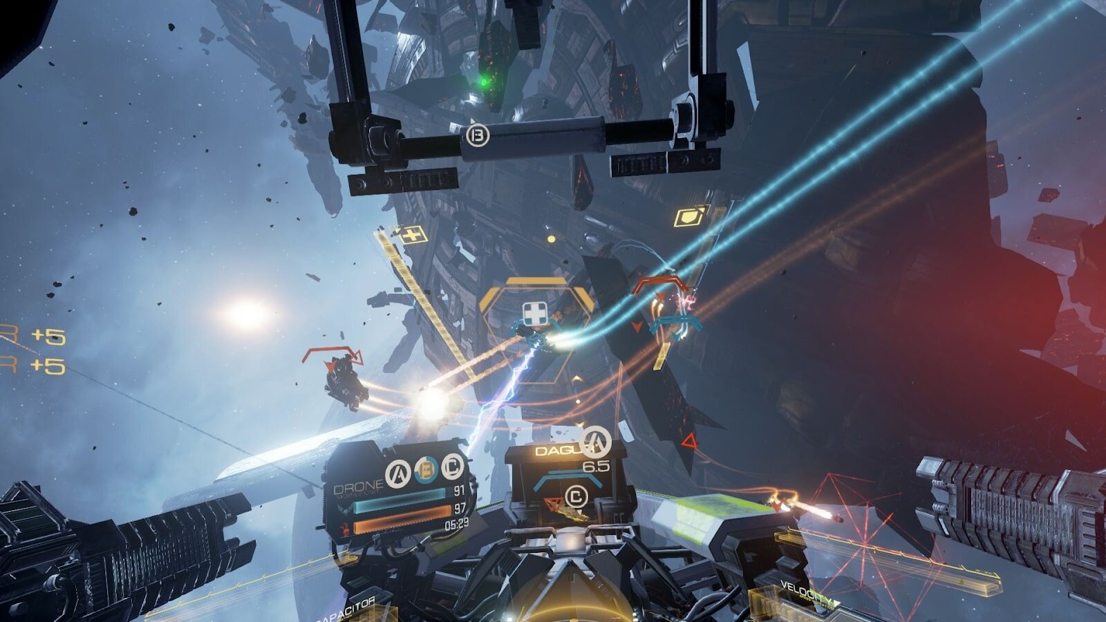 Thư giãn với trò chơi bắn súng gay cấn trong Game EVE: Valkyrie