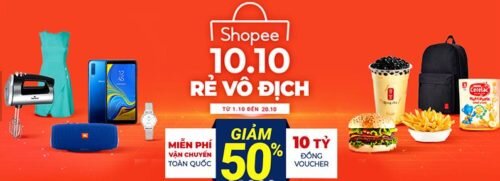 Siêu sale 10.10 - Rẻ vô địch - Giảm 50% - Miễn Phí vận chuyển