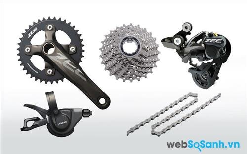 Groupset Shimano Zee