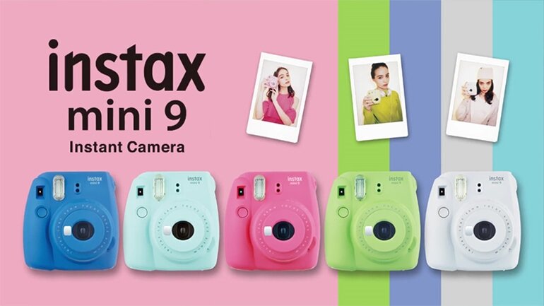 fujifilm instax mini 9 - máy chụp ảnh lấy ngay