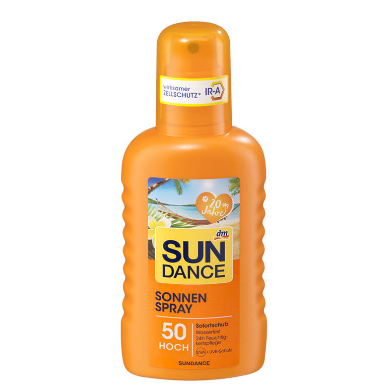 Kem Chống Nắng Sundance Dạng Xịt SPF 50 200ml giúp chống nắng hiệu quả an toàn với mọi loại da trên cơ thể