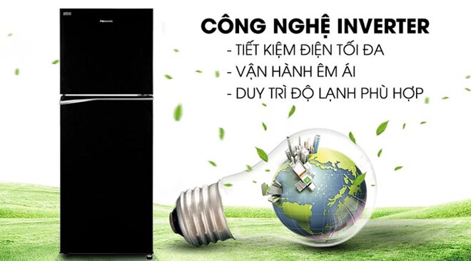 Tủ lạnh Panasonic được tranh bị công nghệ inverter hiện đại