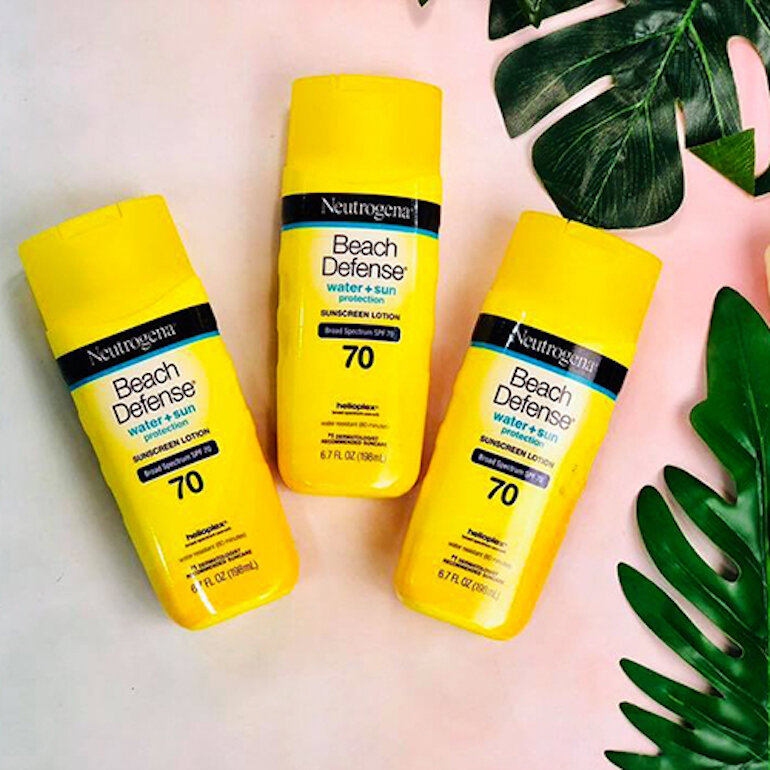 Neutrogena Beach Defense SPF 70 sunscreen