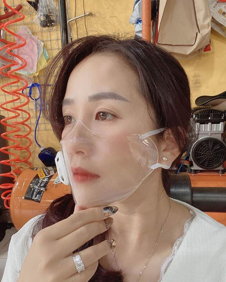 khẩu trang silicon