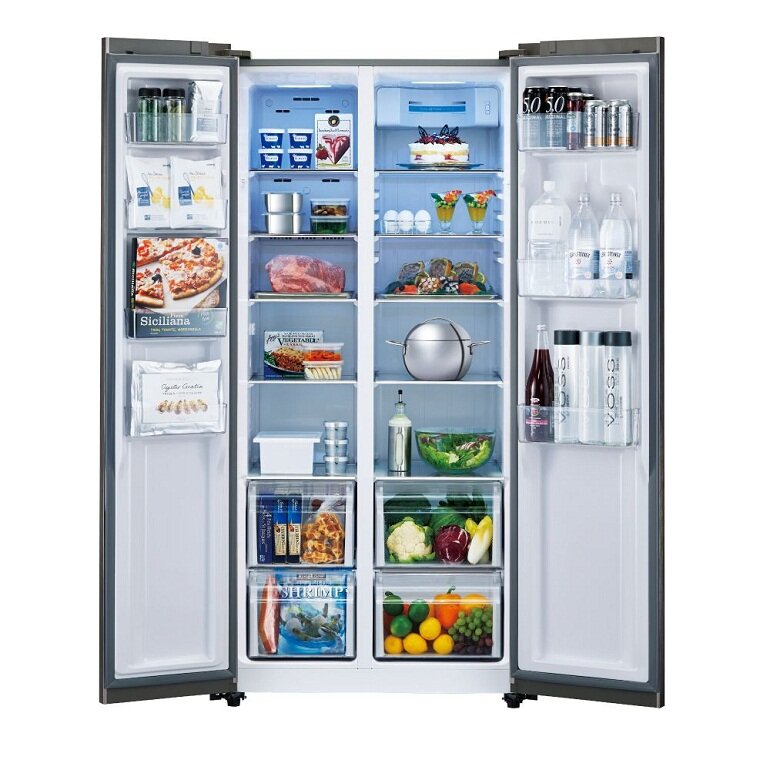 Tủ lạnh Aqua AQR-SBS45J-S 