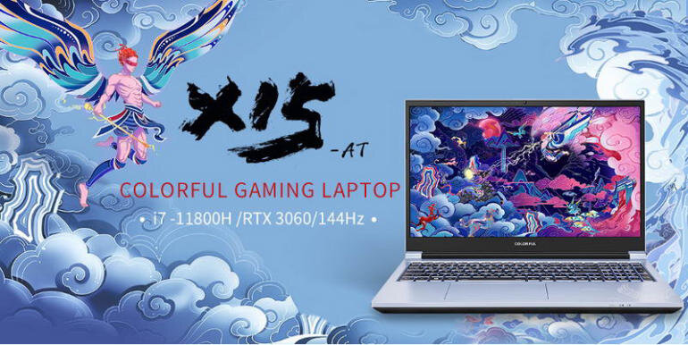 Laptop Gaming Colorful X15 AT