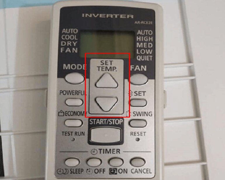 cách sử dụng điều khiển từ xa máy lạnh Fujitsu