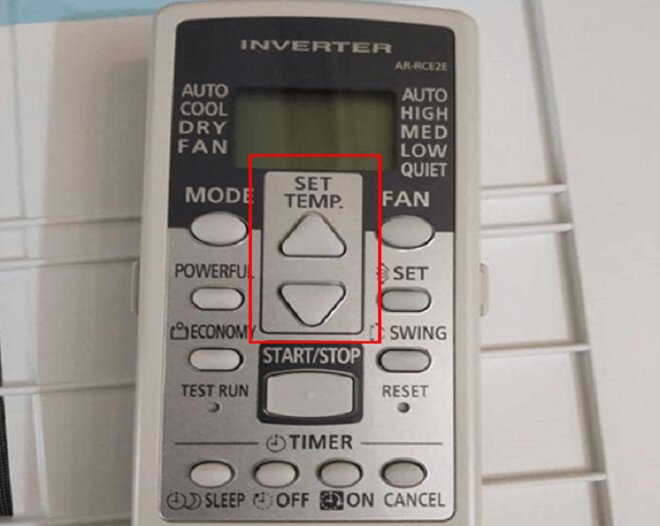 cách sử dụng điều khiển từ xa máy lạnh Fujitsu