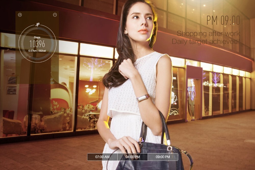 Mi Band hiển thị nhiều thông tin