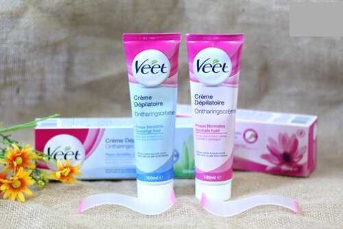 Kem tẩy lông vùng kín: Veet