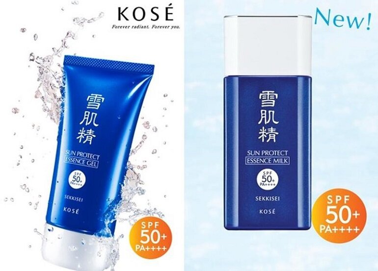 Kem chống nắng Kose Sekkisei Sun Protect Essence Milk SPF50+/PA++++ 