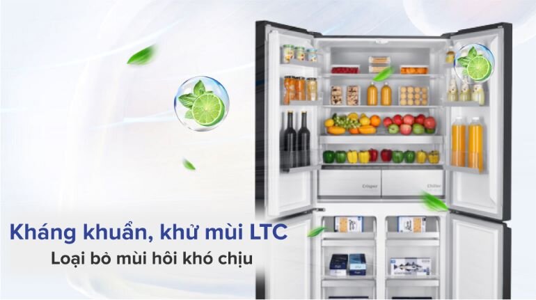 Tủ lạnh Beko Inverter 553 lít GNO51651GBVN