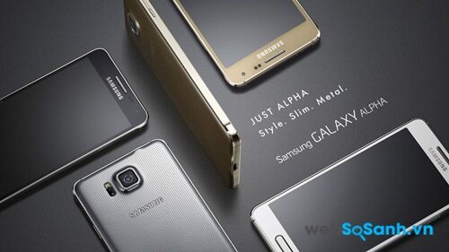 Galaxy Alpha mang vẻ lịch lãm bởi khung kim loại