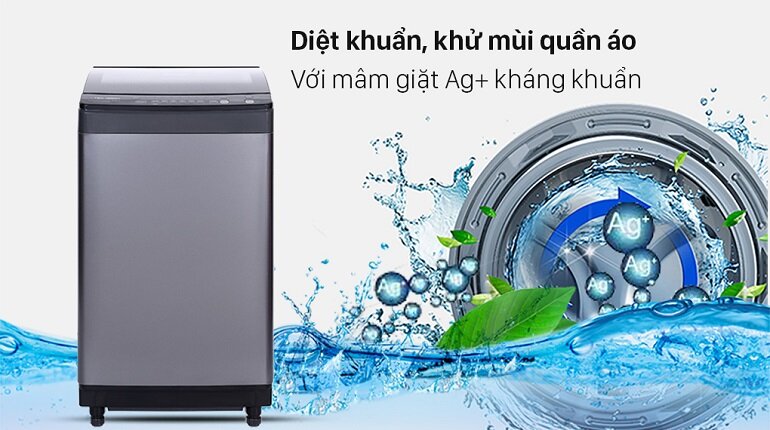 Máy giặt Sharp lồng đứng Inverter 9.5 kg ES-X95HV-S