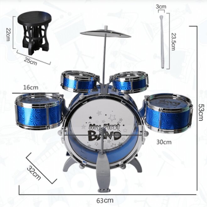 Bộ trống Jazz Drum 6 dụng cụ có gì đặc biệt?