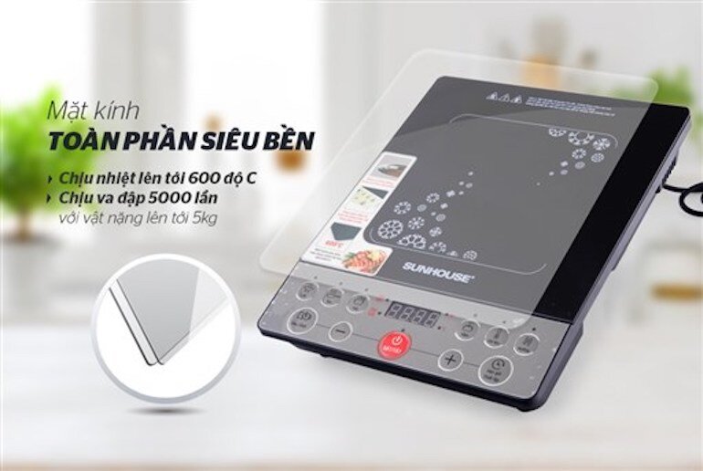 Bếp điện từ cơ Sunhouse SHD6152