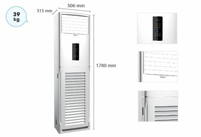 Máy điều hòa cây Casper 48000btu FH-48TL22 phù hợp vơi mọi đối tượng người dùng