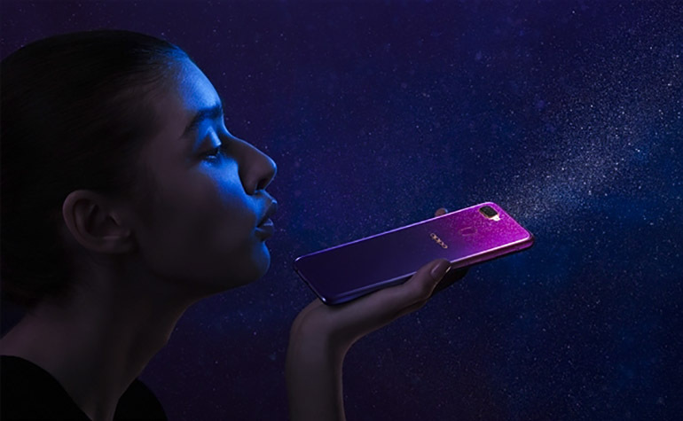 Điện thoại Oppo F9 ra mắt phiên bản màu tím, giá không đổi 7,69 triệu đồng