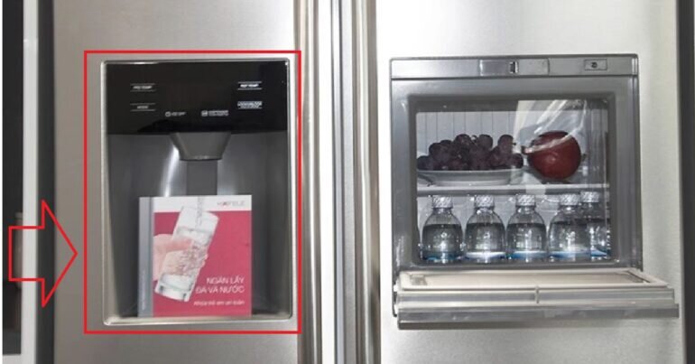 Hafele HF-SBSIC 534.14.250 - Chiếc tủ lạnh Hafele lấy đá ngoài HIT HOT chất lượng nhất thị trường hiện nay