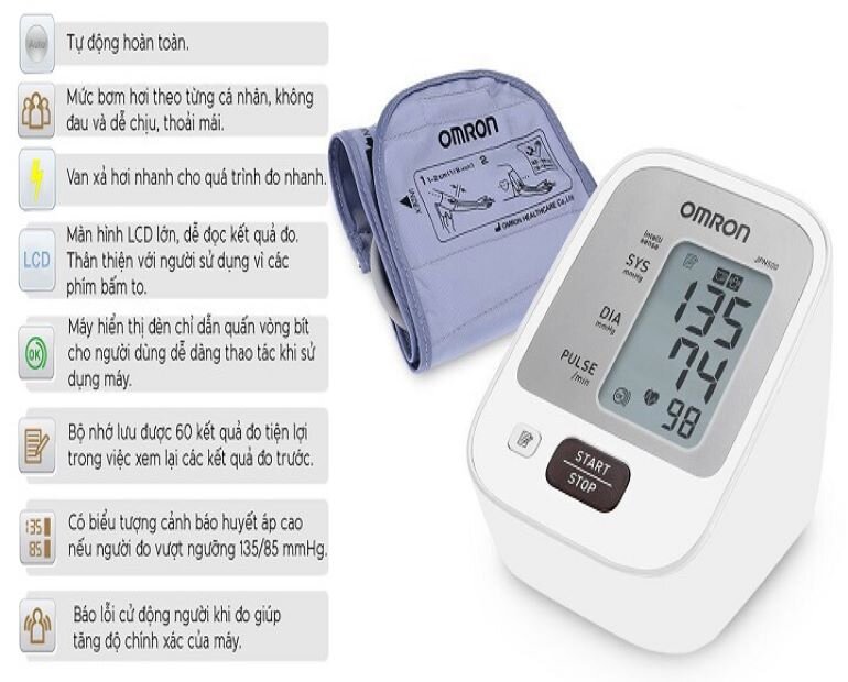 Máy đo huyết áp Omron 